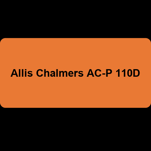 Allis Chalmers AC-P 110D